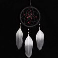 thumbnail image 2 of Uds. Atrapasueños hecho a mano con plumas para coche/adorno decorativo colgante de pared, 2 of 8