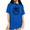 Blue, variant on Women's Mellow Heart Open Sea Giant Whale Sunset Vessel Godly Assurance Spiritual Print Graphic Short Sleeve Crewneck white Tops