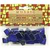 Mosaic Mercantile - Crafter's Cut Shimmer Mosaic Tiles - Sapphire, 1/6 lb. Bag