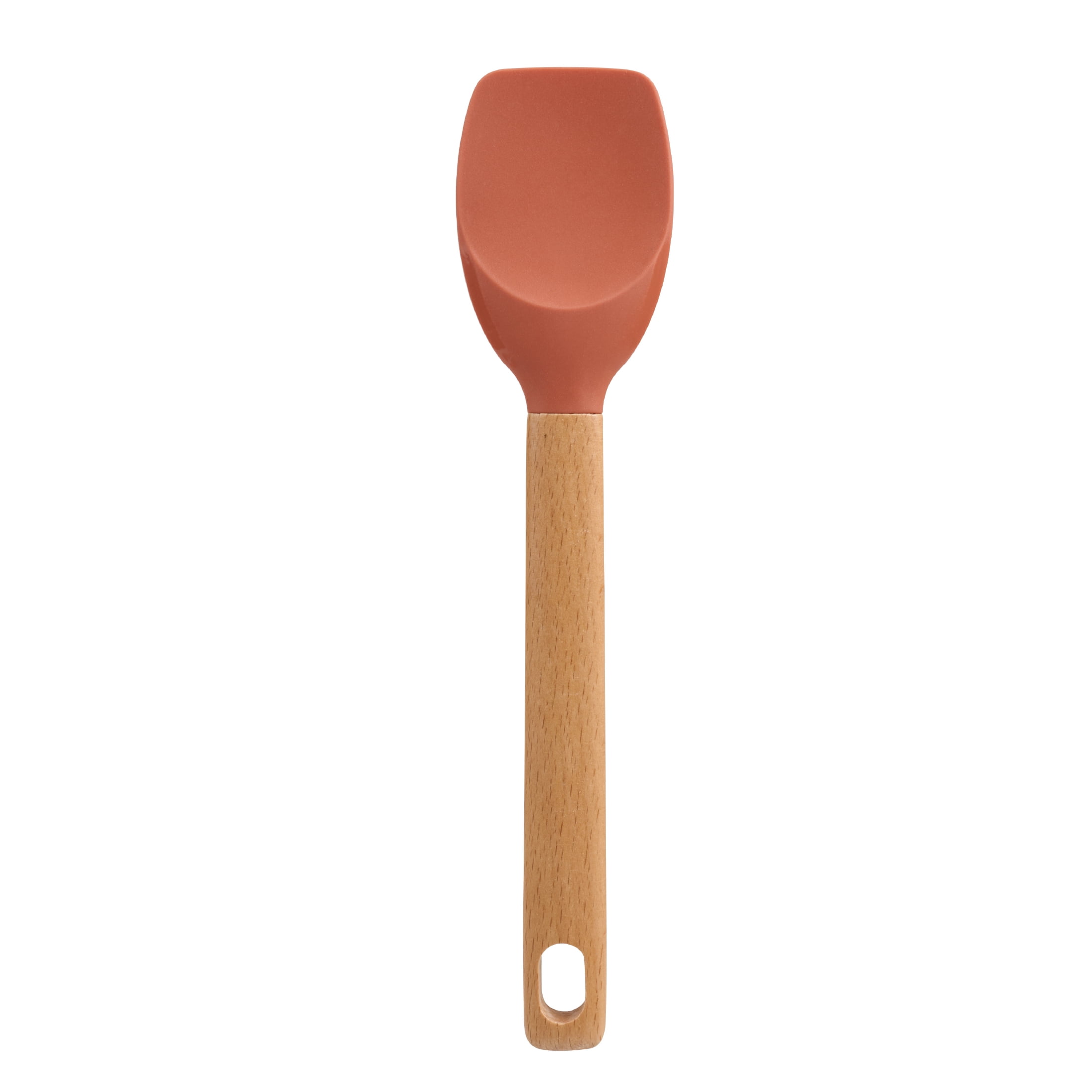 Way-to-Celebrate 12" Silicone Spoonula Spatula, Orange, WAY-TO-CEL PL SILICONE SPOONULA