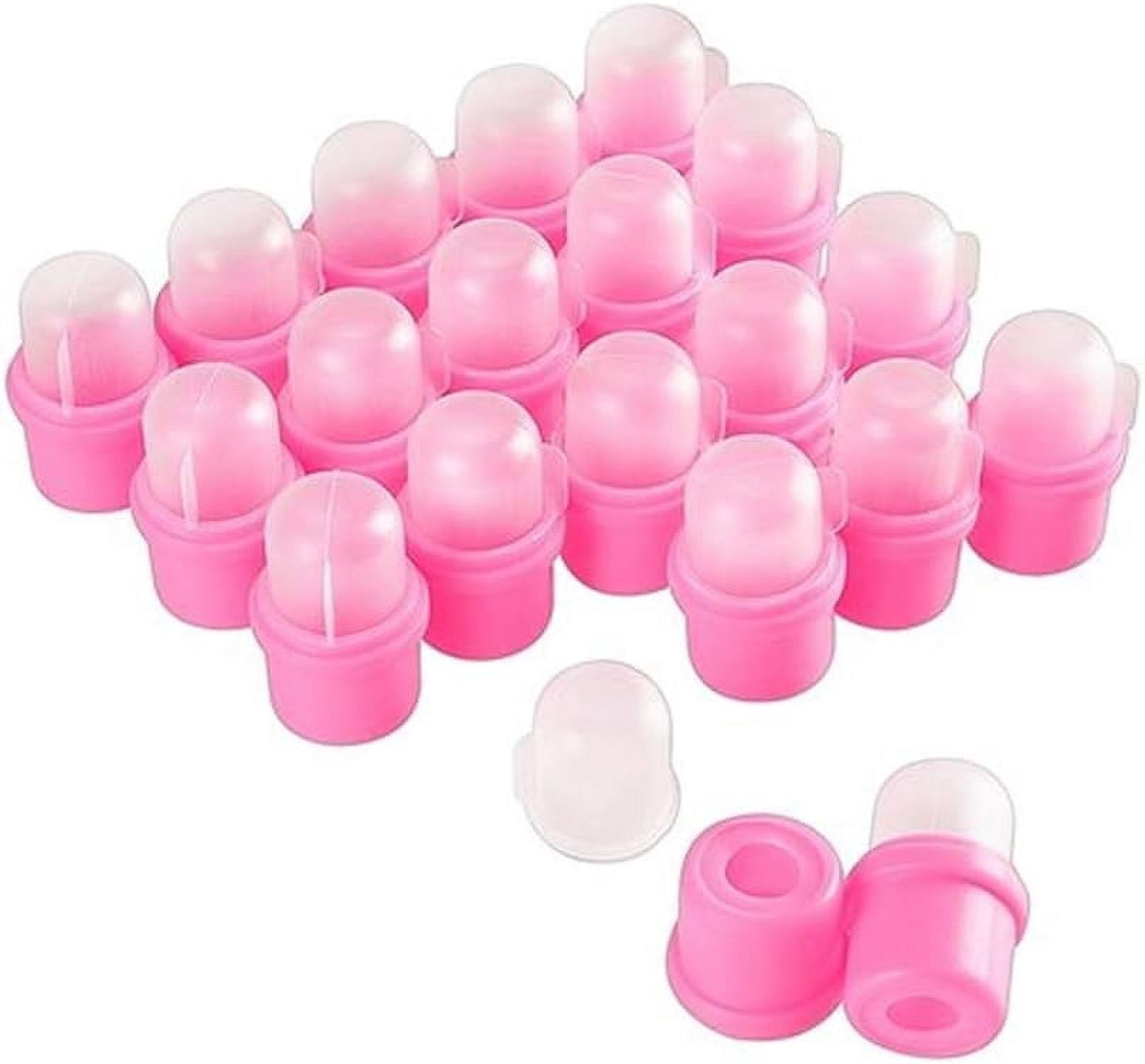 Minkissy Nagel-Einweichkappen – 20 Stück, Wiederverwendbar – Für Acryl, Gel & Nagellackentfernung