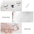thumbnail image 1 of Antifaz para dormir de dibujos animados (paquete de 2), suave y de felpa, antifaz para dormir, para mujeres y niñas, para viajes, siestas y dormir de noche (paquete de 2, gato y cachorro), 1 of 3