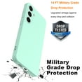 thumbnail image 3 of Ebizware Shockproof Silicon Back Cover Cell Phone Case for Samsung Galaxy S24, Mint Green, 3 of 9
