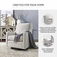 thumbnail image 6 of Signature Design by Ashley Kambria Swivel Glider Accent Chair in Frost, 6 of 11