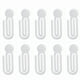 thumbnail image 1 of Matsuzay 10 piezas de clips acrílicos personalizados para manualidades y organización de archivos, clips de transferencia térmica. Carpetas de archivos 10*4.8 cm, 1 of 6