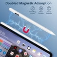 thumbnail image 4 of LOSOLUU Stylus Pen with 3 Replaceable Nibs, for iPad Air 3/4/5 & Mini 5/6, White, 4 of 8