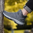 thumbnail image 4 of YOURDIARY Mens & Womens Waterproof Hiking Boots Non-Slip Outdoor Trailing Shoes Lightweight Ankle Support Boot for Camping Hiking Walking, 4 of 8
