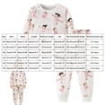 thumbnail image 5 of Gerichy Toddler Girl Clothes Set Soft Thick Stretchy Pajamas Outfits Graphic Sweatshirts & Jogger Pants Cute Winter Home Outdoor 2T-12T, 5 of 7