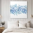 thumbnail image 4 of Blue Eucalyptus Leaves Wall Art Painting on Canvas, Spring Summer Botanical Floral Canvas Art Home Prints Wall Art Framed Modern Artwork for Living Room Bedroom Wall Decor 12x12in, 4 of 9