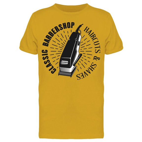 Classic Barbershop Haircuts Tee Men's -Image by Shutterstock