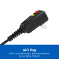 thumbnail image 4 of Better Homes & Gardens 1500W Digital Ceramic Heater with ALCI Plug, Black, 4 of 8