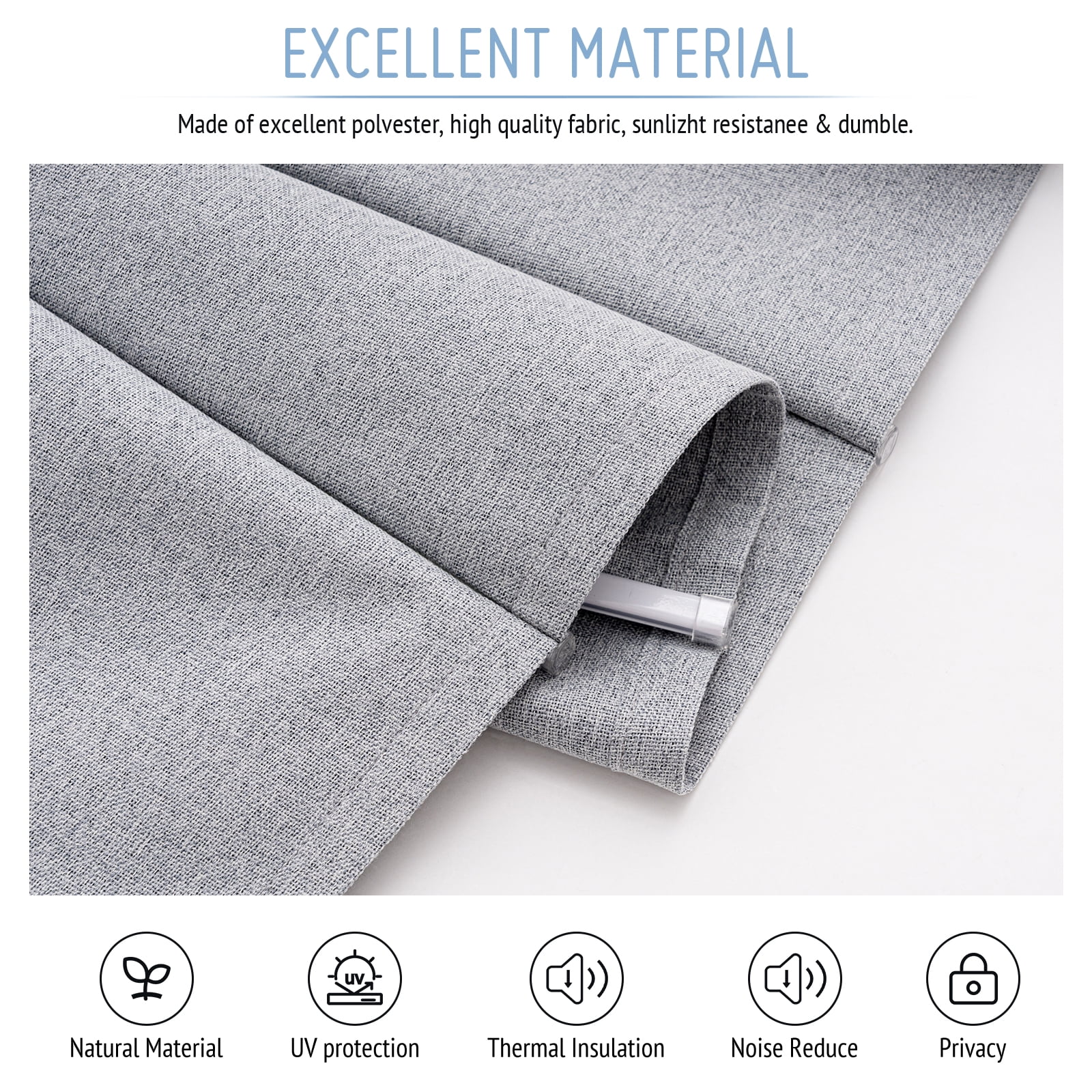 Keego Upgraded No Drill Roman Shades Thermal Insulating Cordless Roman Shades Blinds Window Blinds Easy Install for Home Office Bedroom - Brown, 57"W x 42"H