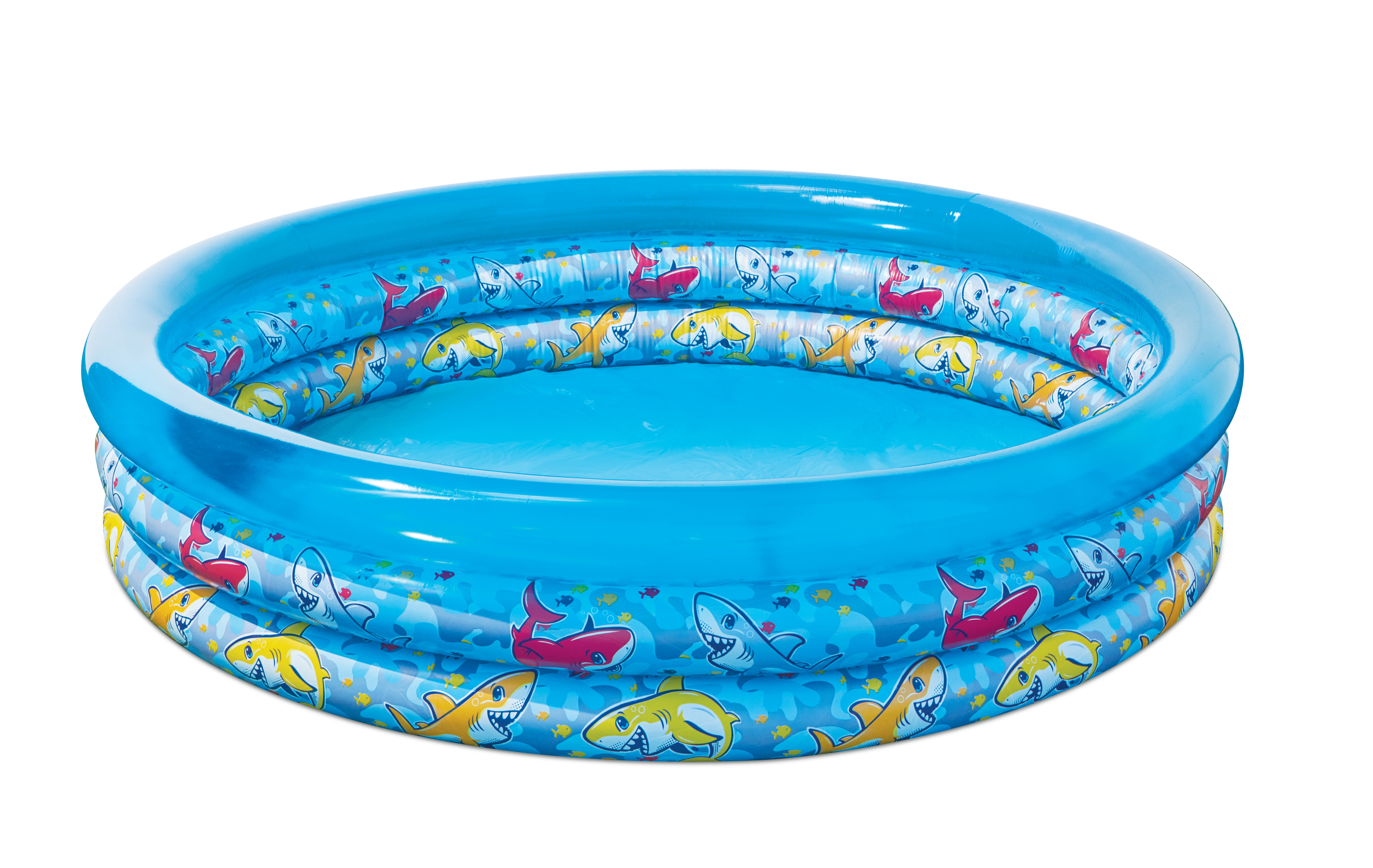 Kids Pool play Day Splash And Play 3 Ring Includes Repair Kit multicolored 