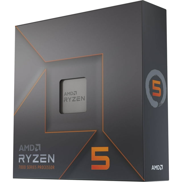 Procesador AMD Ryzen 5 7600X 4.7 GHz 6 Núcleos de CPU 12 Hilos 2 Núcleos de Gráficos Radeon TDP 105W 100-100000593WOF