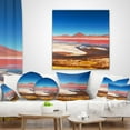 thumbnail image 4 of Designart High Mountains in Bolivia - Landscape Wall Throw Pillow - 18x18, 4 of 5