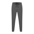 thumbnail image 6 of Njoeus Men's Gym Jogger Pants Elastic Waist Slim Fitting Sweatpants Casual Workout Running Sweat Pants Track Pants with Pockets S-XXL, 6 of 7