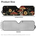 thumbnail image 7 of Yuyamidu Aesthetic Mushroom Windshield Sun Shade for Jeep Wrangler JL 2/4 Door, Frog Front Window Sun Sunshade Windshield for 2024 2025 Jeep Wrangler 4XE, Car Sun Visor Blocks for UV and Heat, 7 of 7