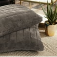 thumbnail image 3 of Home Soft Things Super Soft Decorative Pillow Covers, Set of 2, Fungi, 26'' x 26'', 3 of 3