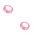 thumbnail image 1 of Cateissary Cinta de papel de regalo Decoraciones de boda Multicolor Accesorios para manualidades DIY Cintas de poliéster Navidad Cumpleaños Rosa rosa 04 2Conjunto, 1 of 6