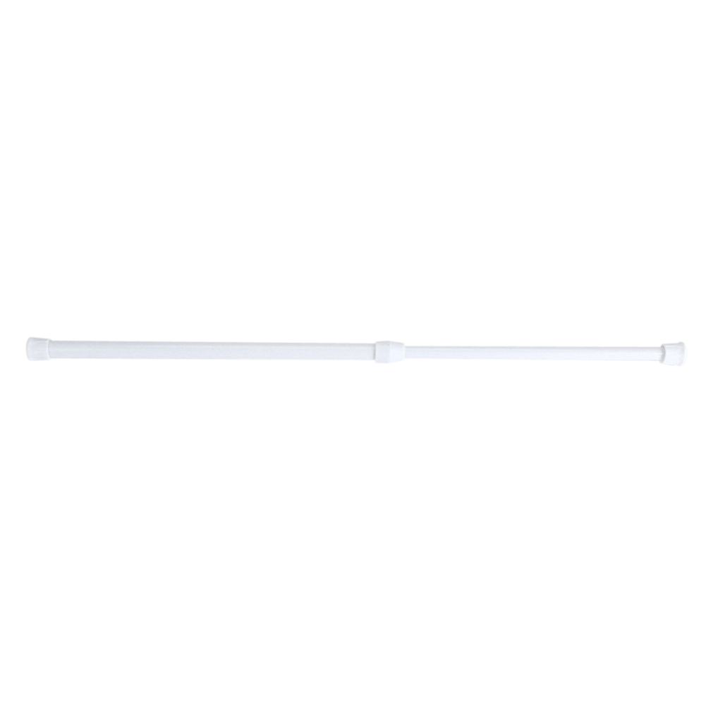 Gcurtain Tringle /à Rideau de Douche Tension de Ressort Extensible R/églable Anti-Rouille S/éparateur de Pi/èce pour Fen/êtres Stand Placard Salle de Bain Lot de 2 Diam/ètres 9-12mm Blanc 70-120 cm