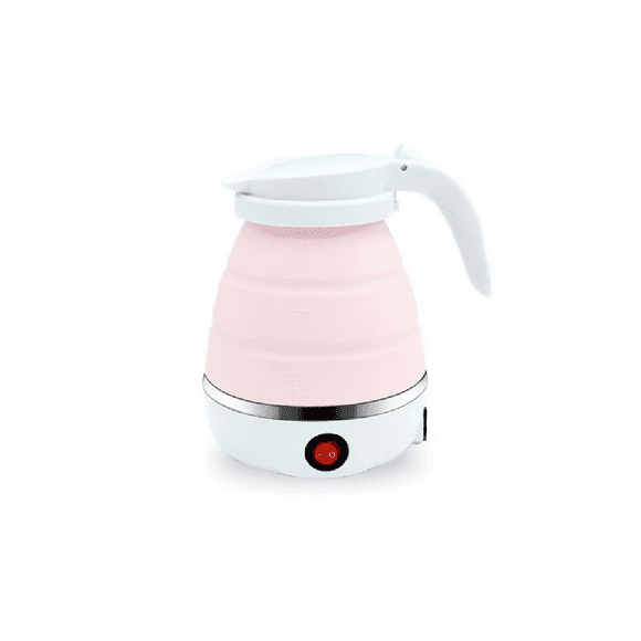 Tetera Jarra Eléctrica Hervidor Agua Plegable Pava Portátil rosa