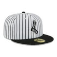thumbnail image 3 of Men's-New Era  White Durham Bulls Theme Nights 59FIFTY Fitted Hat, 3 of 5