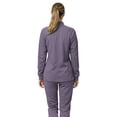 thumbnail image 2 of M&M SCRUBS Women’s Full Zip Scrub Jacket – 4-Way Stretch Warm-Up Jacket with Stand Collar, Moisture-Wicking (Charcoal, 2X-Large), 2 of 7