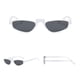 thumbnail image 5 of Gafas de forma de gato para mujer, diseñador clásico retro, gafas de terre de moda vintage Marco blanco Lente gris negro Salvador Mujeres Gafas Hombres, 5 of 10