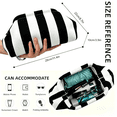 thumbnail image 3 of WANDF Clutch Purse for Women,Woven Striped Dumpling Bag for Ladies,Knit Evening Bags Handbags(Black White Pinstripe), 3 of 7