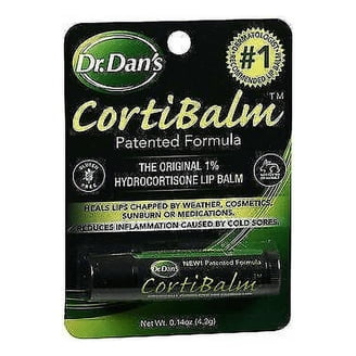 Dr. Dans Medicated CortiBalm Lip Balm, Treatment for Severe