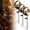 Pumpkin&Cat 3PC, variant on Solar Halloween Cat & Pumpkin Garden Light, Waterproof LED Moon Stake Decor, Outdoor Yard Light for Patio Lawn Pathway