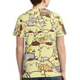 thumbnail image 2 of Boys Girls Pompompurin Shirt Graphic T-Shirt Crewneck Short Sleeve 3d Colorful Tops Tees, 2 of 7