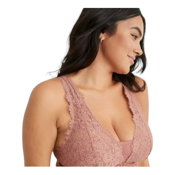Bralette Aerie, De Encaje Talla Chica, Brasier Sexy Escote
