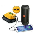 thumbnail image 3 of US 2-4 Pack Dual USB Li-ion Battery Charger Adapter for Dewalt 18V 20V MAX XR, 3 of 10