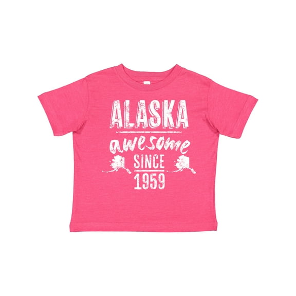 Inktastic Alaska Awesome Since 1959 Boys or Girls Toddler T-Shirt