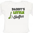 thumbnail image 4 of Inktastic Daddys Little Golfer with Golf Club and Ball Boys or Girls Long Sleeve Baby Bodysuit, 4 of 5