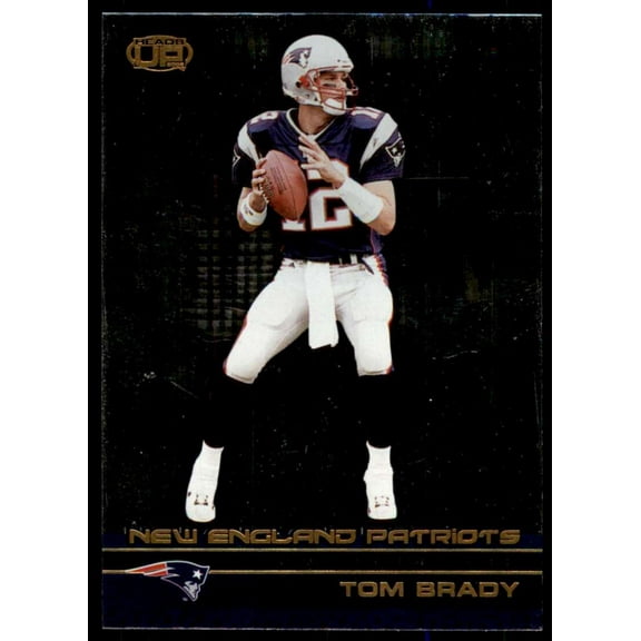 Tom Brady Card 2002 Pacific Heads Up #71