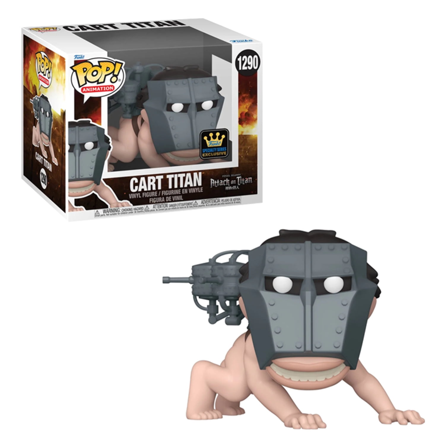 FUNKO POP! SUPER: Attack on Titan  - Cart Titan, Funko, Gifts