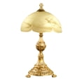 thumbnail image 5 of Uxcell 1.4" Tall Brass Lamp Finials Cap Knob 1 Set Lamp Screw Holder Tapped 1/4-27 Table Floor Lamp Shade Decorations, 5 of 6