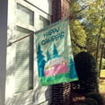 thumbnail image 2 of Carolines Treasures VHA3004CHF Happy Campers Glamping Trailer Flag Canvas House Size  Large multicolor, 2 of 4