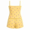 thumbnail image 2 of Set Pijama George para Mujer, sin Manga Amarillo Talla M 2 piezas, 2 of 4