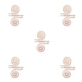 thumbnail image 2 of Sonducket Brazalete para el brazo, joyería, adorno para el cuerpo, brazalete para niñas, decoración de ropa, oro rosa Type2 NO2, 2 of 6