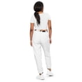 thumbnail image 3 of Yellow Mellow Unisex Track Pants-White (S), 3 of 3