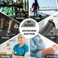 thumbnail image 4 of LEEYNEER 6 Pack 20-30 mmhg L/XL Knee High Sport Compression Socks for Men and Women, 4 of 6