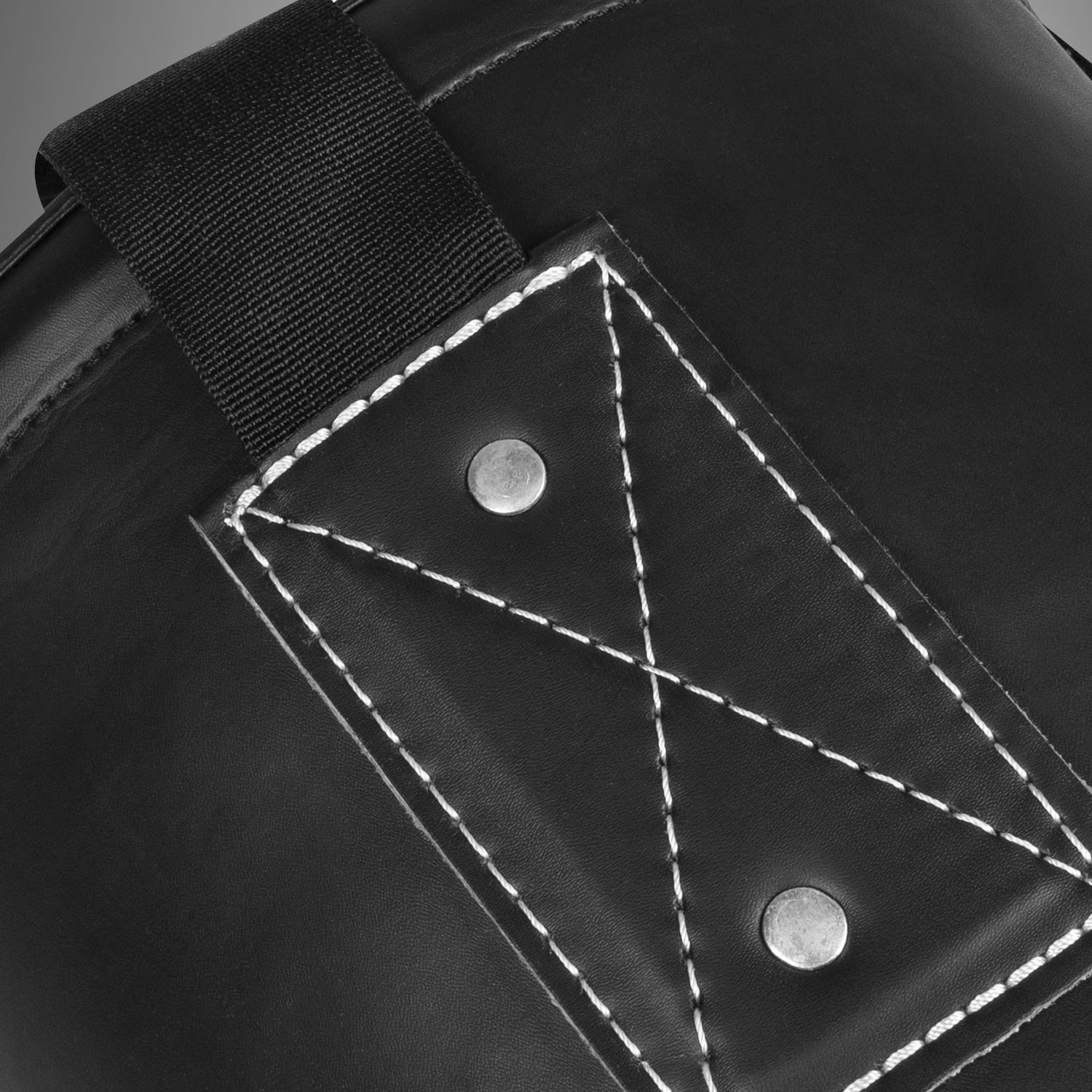 Venum Origins Punching Bag - Black/White (ceiling mount included)