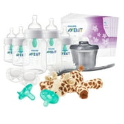Philips Avent Anti-colic Baby Bottle with AirFree Vent Essentials Gift Set, SCD308/02