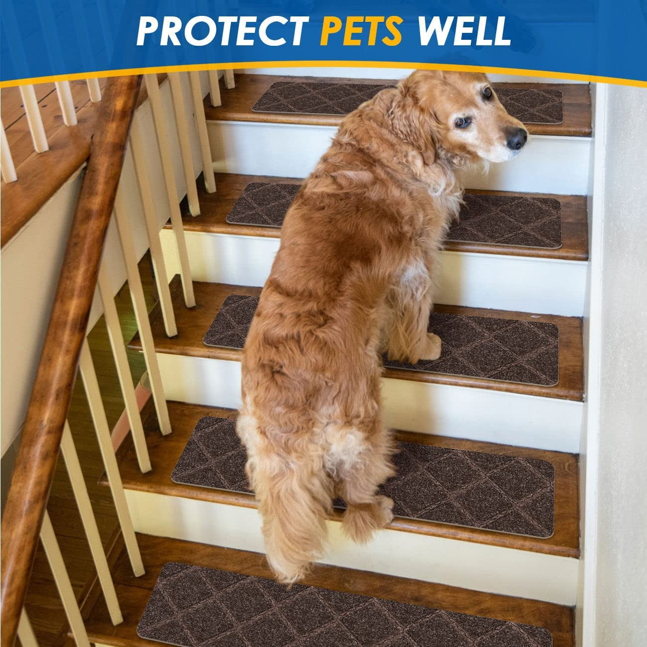 ANTI SKID Stainmaster Petprotect Carpet PADS: Reusable PU Non Slip