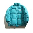 thumbnail image 1 of Chaqueta de invierno acolchada de algodón con cuello alto, chaqueta acolchada de algodón, ropa de pan, estudiantes de chaqueta gruesa acolchada de algodón, 1 of 6
