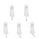 thumbnail image 2 of Greeniant Ropa impermeable elegante para perros pequeños, impermeable de PU para mascotas, impermeable para perros pequeños, duradero Ropa para mascotas blanco l, 2 of 6