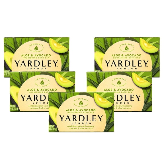 Yardley Aloe Avocado By Yardley Bar Soap 4.25 Oz